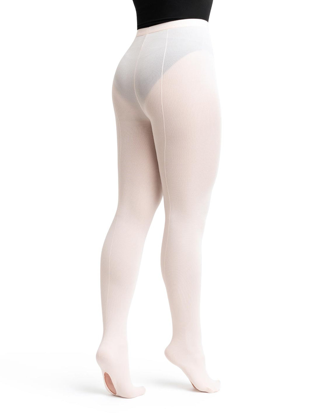 #9C Girl Professional Mesh Transition Tight with Seams by Capezio